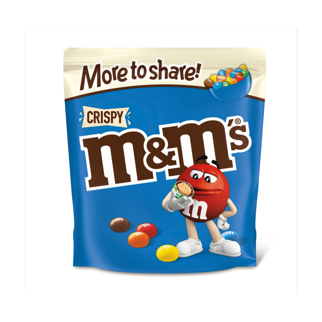 M&M’s Crispy Chocolate More to Share Pouch Bag 213g