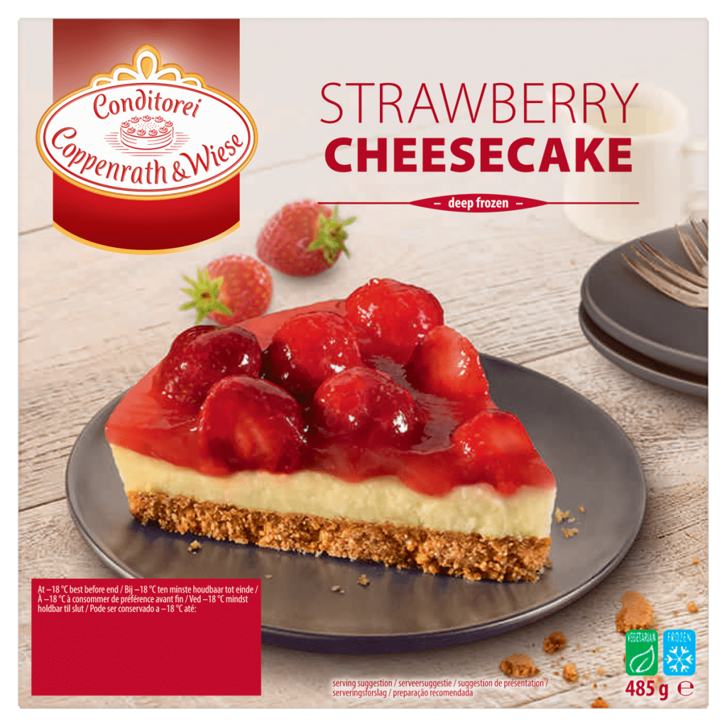 Conditorei Coppenrath & Wiese Strawberry Cheesecake 485g