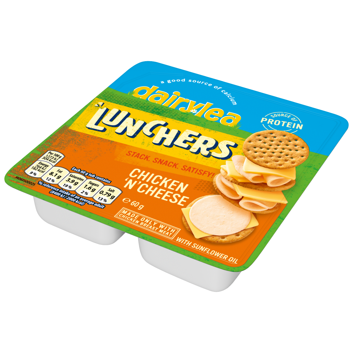 Dairylea Lunchers Chicken ‘N’ Cheese Cheese Snack 60g