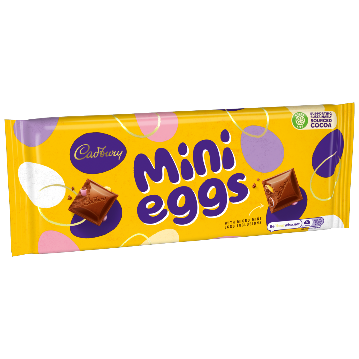 Cadbury Mini Eggs Large Chocolate Bar 360g