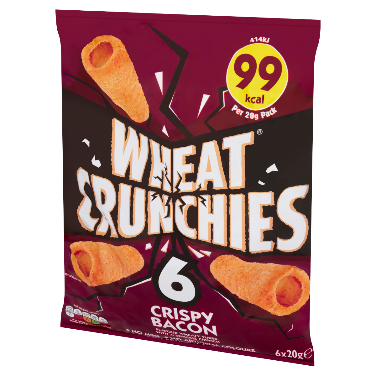 Wheat Crunchies Crispy Bacon 6 x 20g