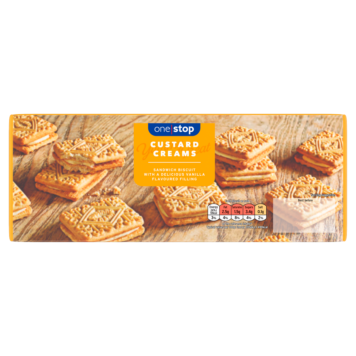 One Stop Custard Creams 400g