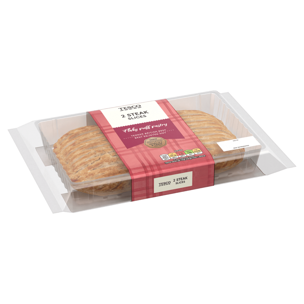 Tesco 2 Steak Slices 300g