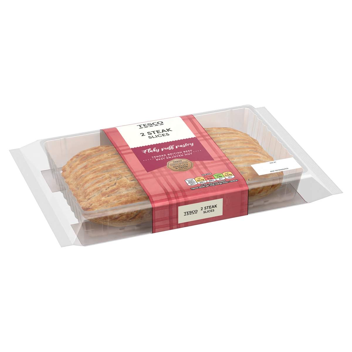 Tesco 2 Steak Slices 300g