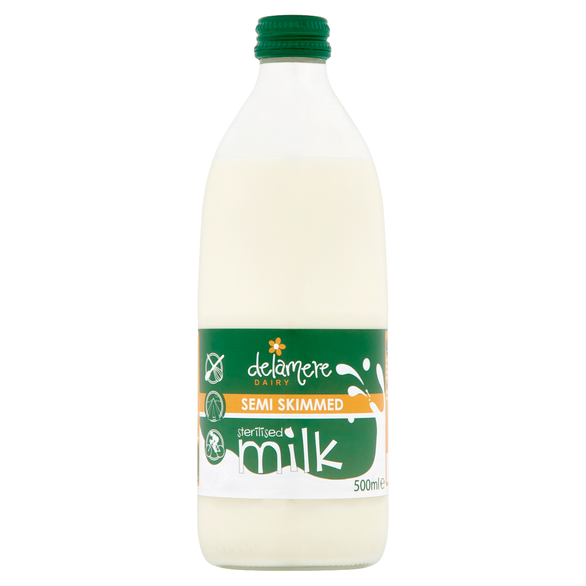 Delamere Dairy Semi-Skimmed Sterilised Milk 500ml
