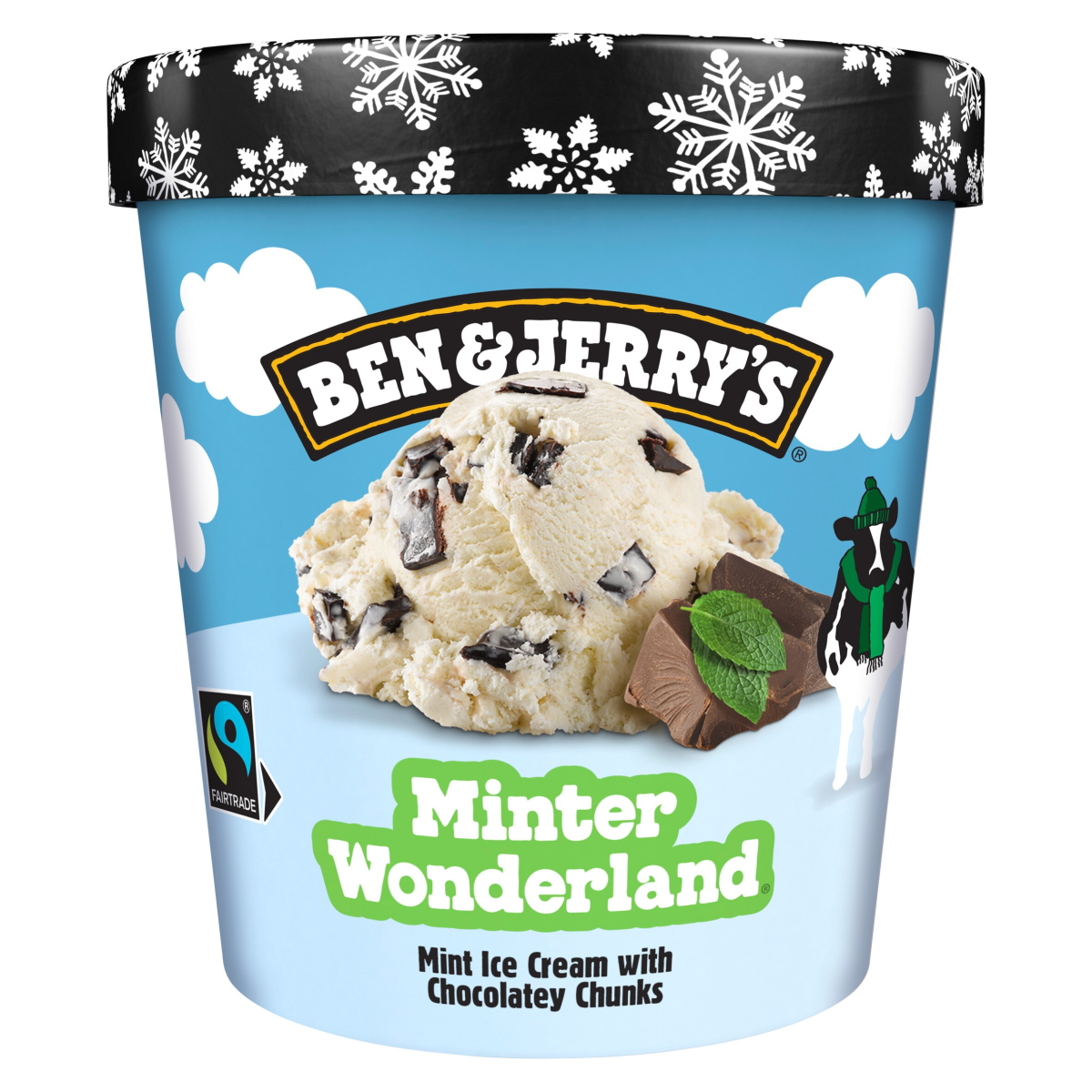 Ben & Jerry’s Minter Wonderland Ice Cream Tub 465 ML
