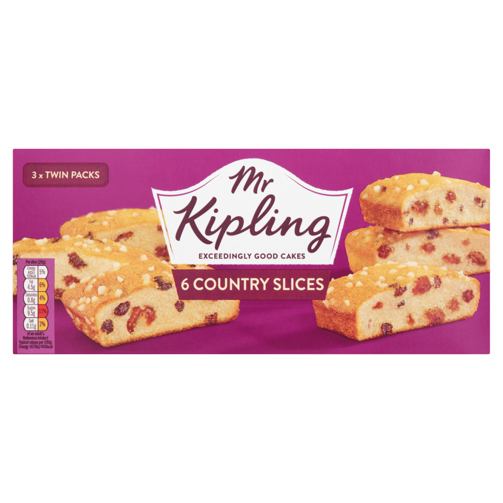 Mr Kipling 6 Country Slices