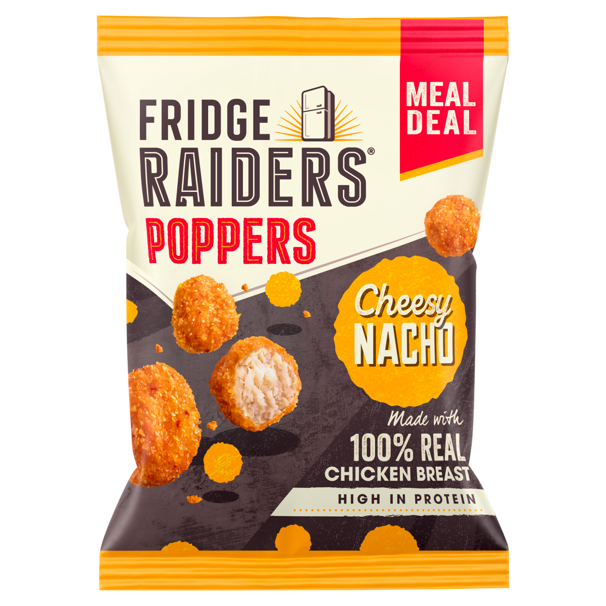 Fridge Raiders Poppers Cheesy Nacho 42g