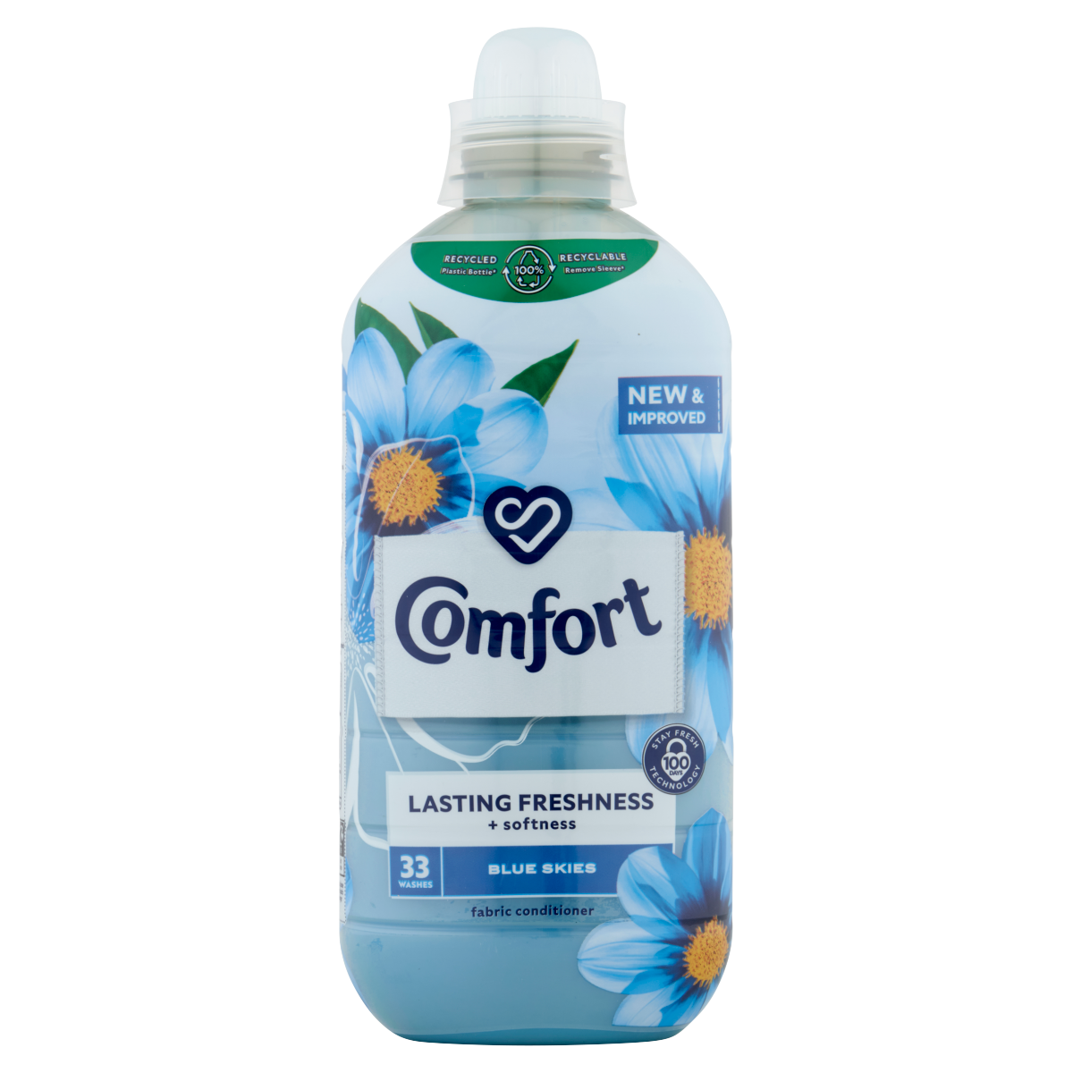 Comfort Blue Skies Fabric Conditioner 33 Washes 990ml