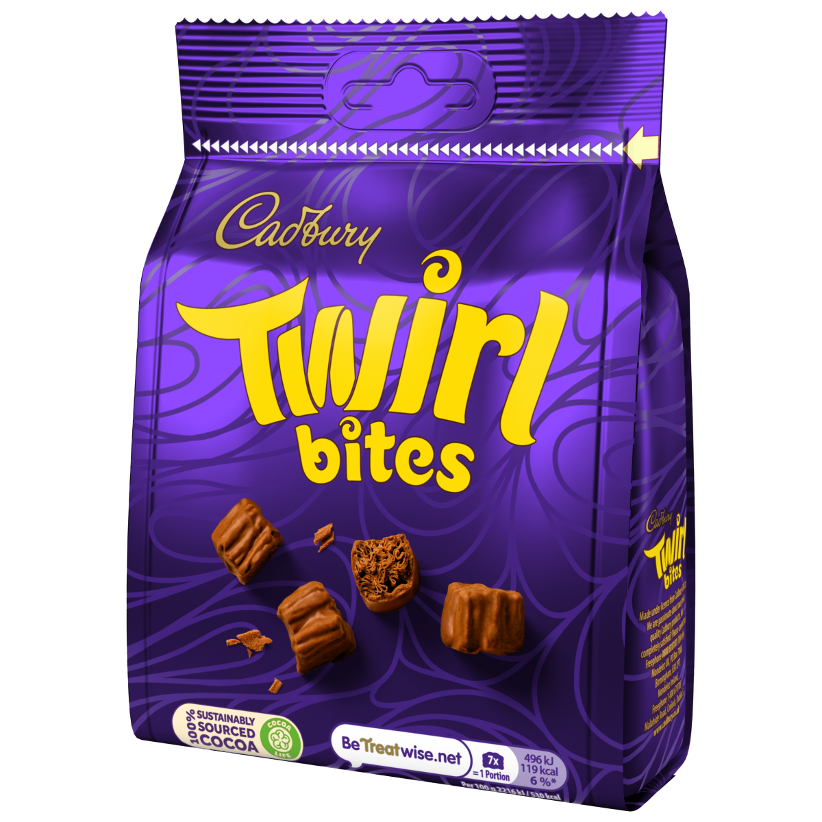 Cadbury Twirl Bites Chocolate Bag 109g