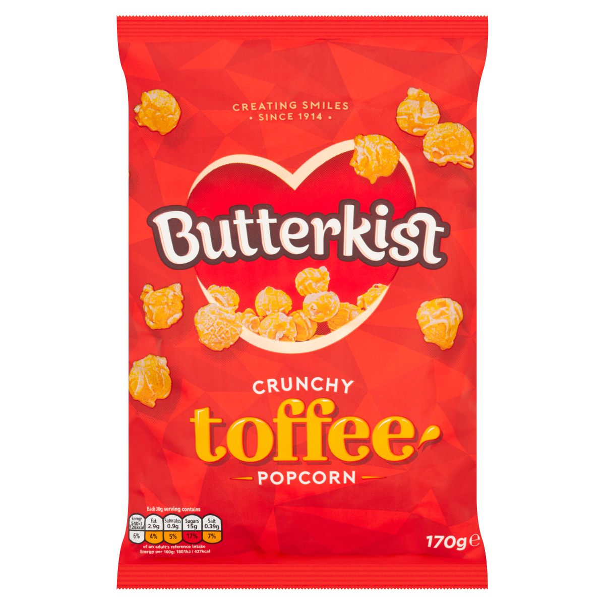 Butterkist Crunchy Toffee Popcorn 170g