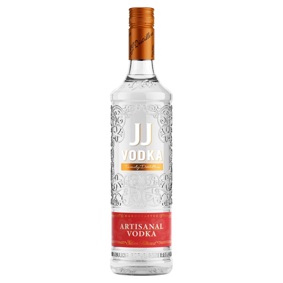 JJ Artisanal Vodka 70cl