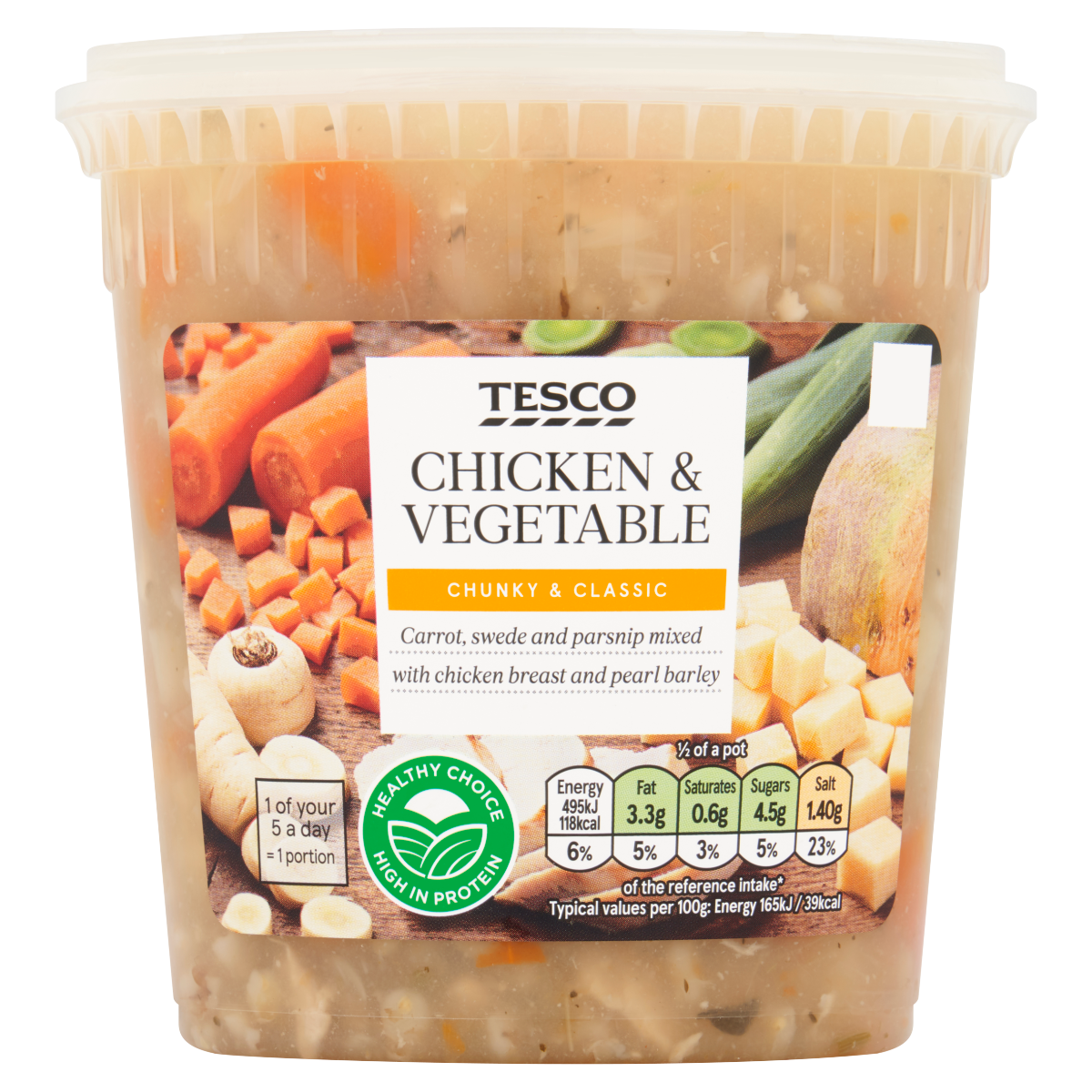Tesco Chicken & Vegetable 600g