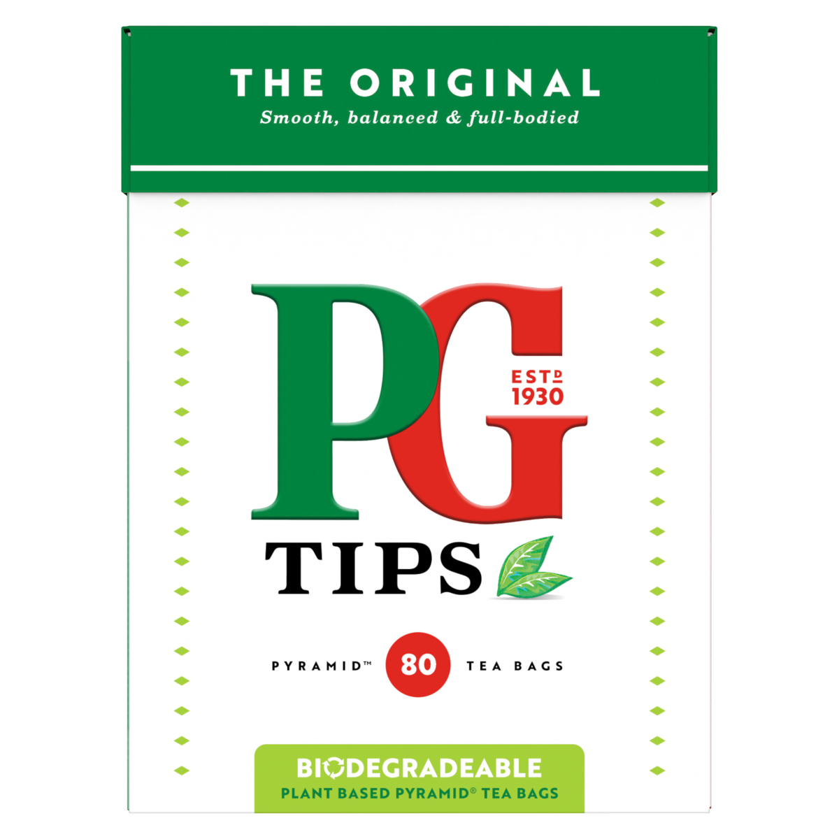 PG tips Original Pyramid Tea Bags 80