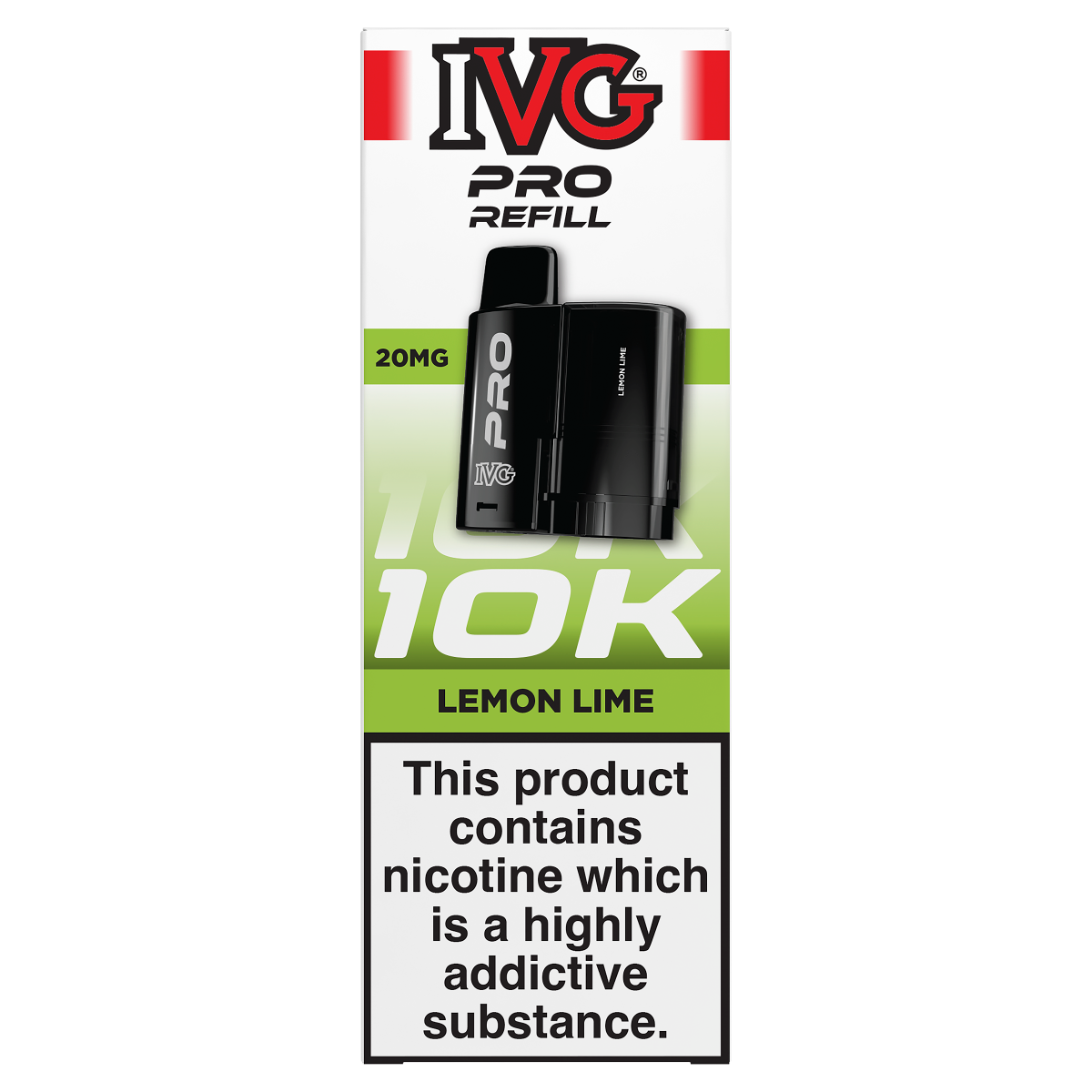 IVG Pro Refill Lemon Lime 20mg/ml