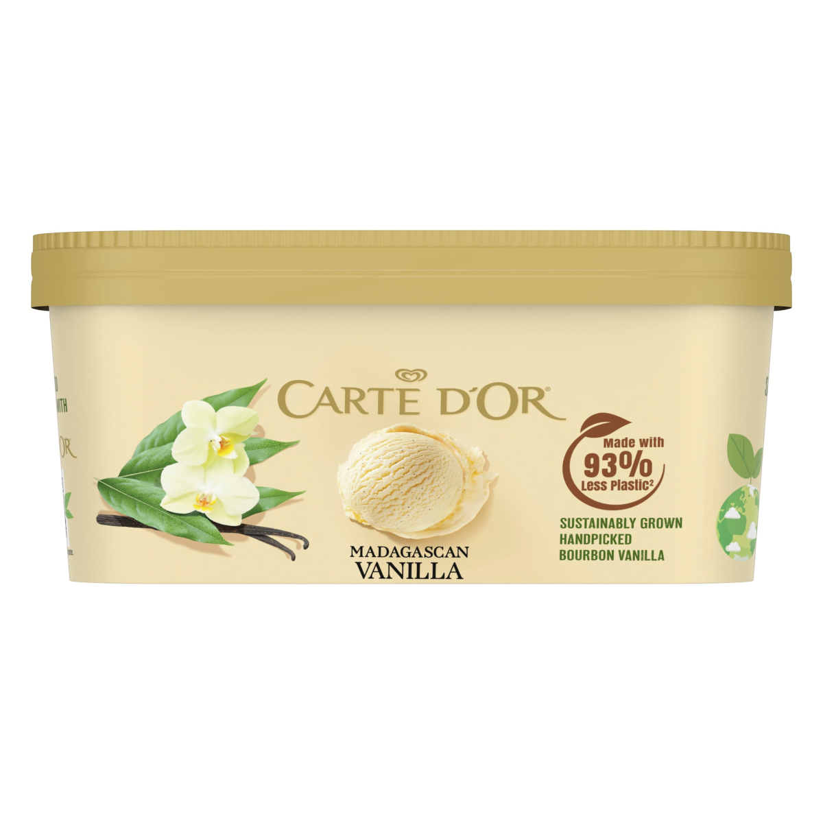 Carte D’or Ice Cream Tub Madagascan Vanilla 900 ml