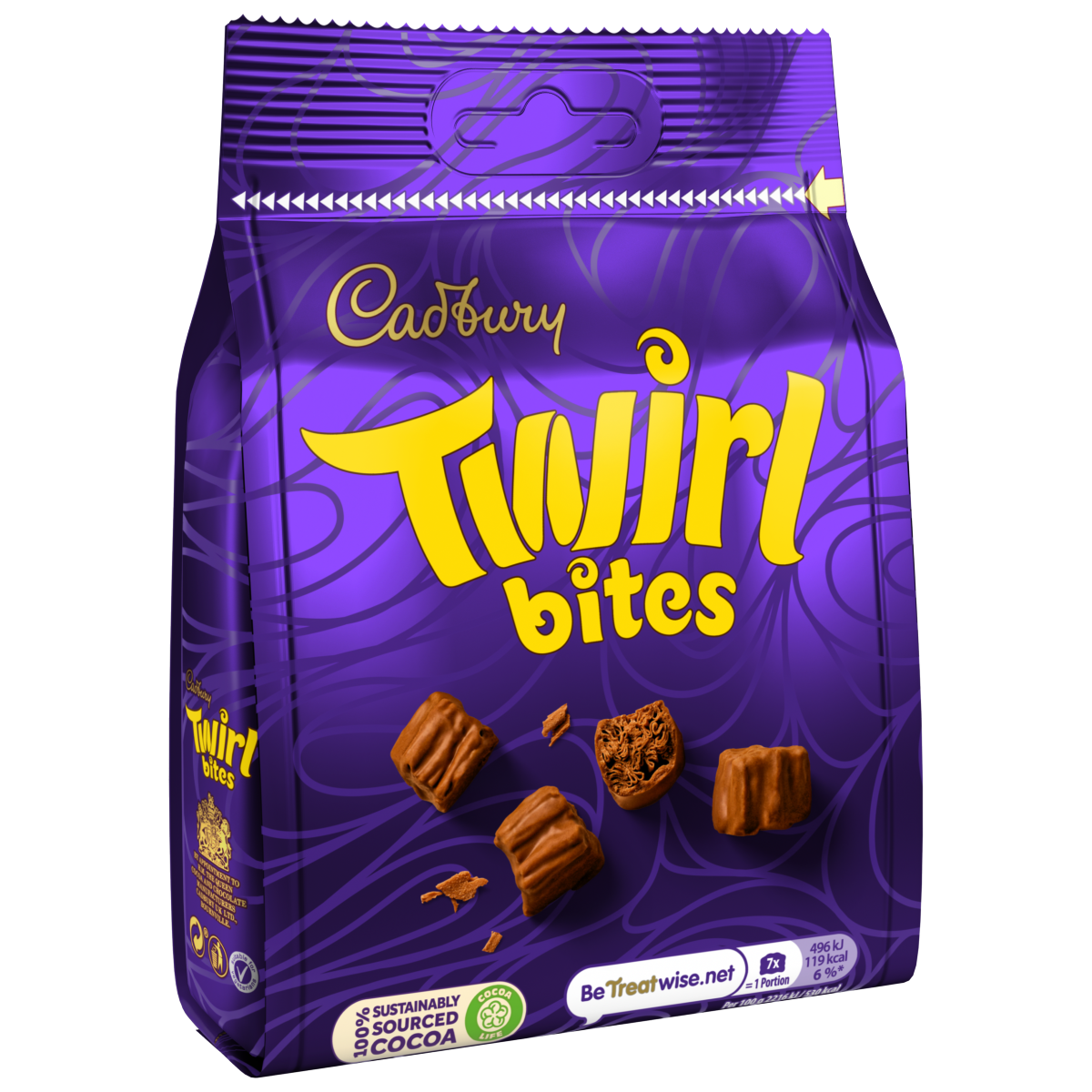 Cadbury Twirl Bites Chocolate Bag 109g