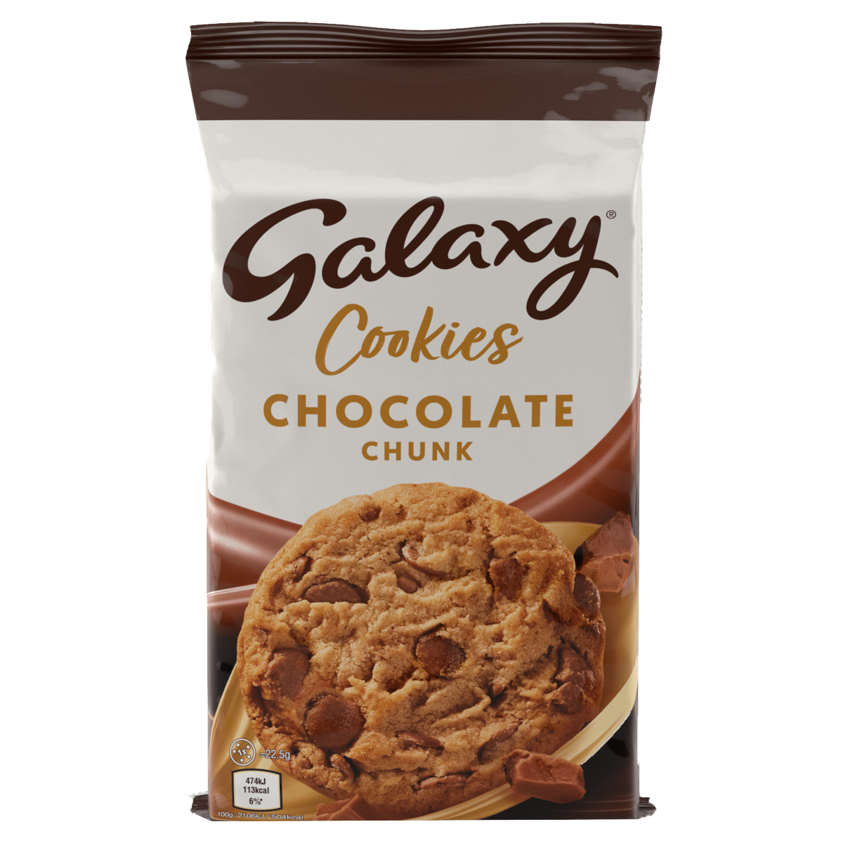 Galaxy Cookies Chocolate Chunk 180g One Stop