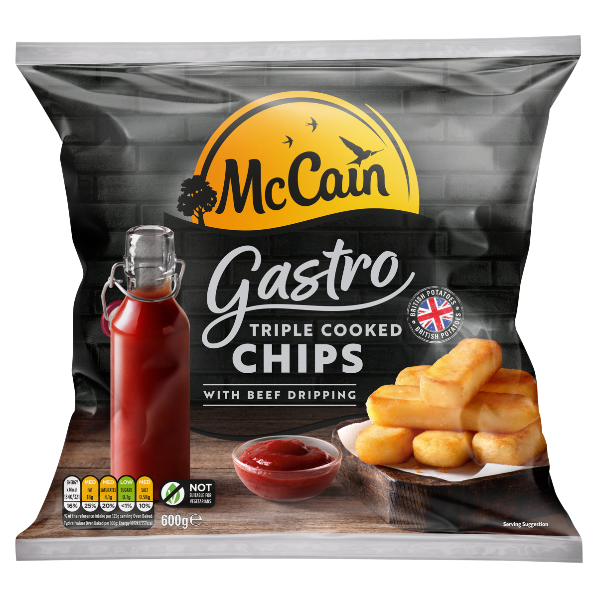 McCain Gastro Triple Cooked Chips 600g
