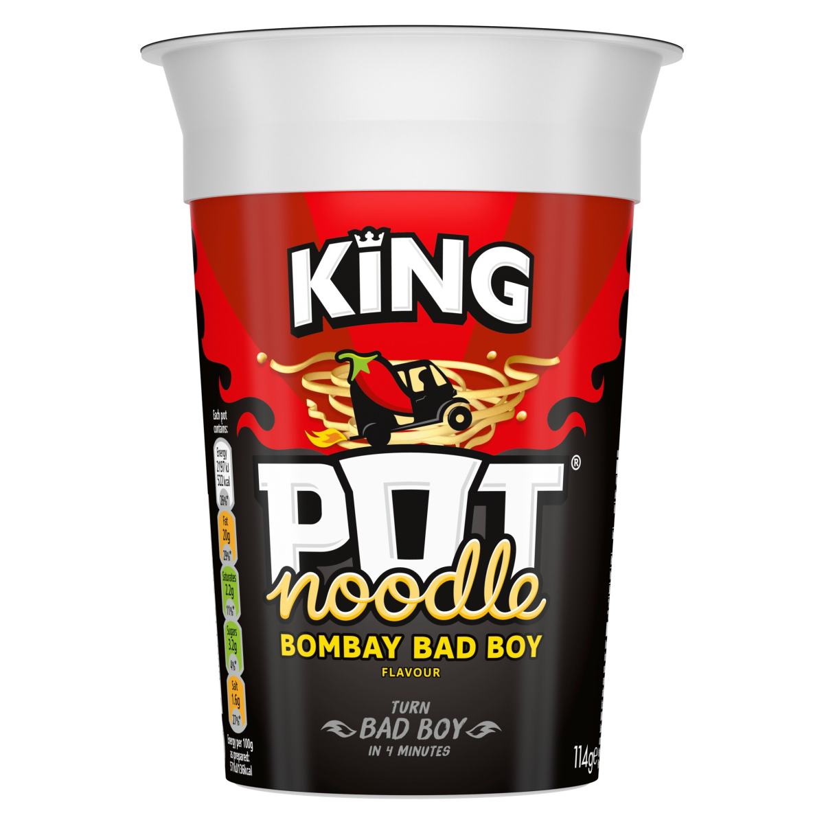 Pot Noodle Bombay Bad Boy King 114 g