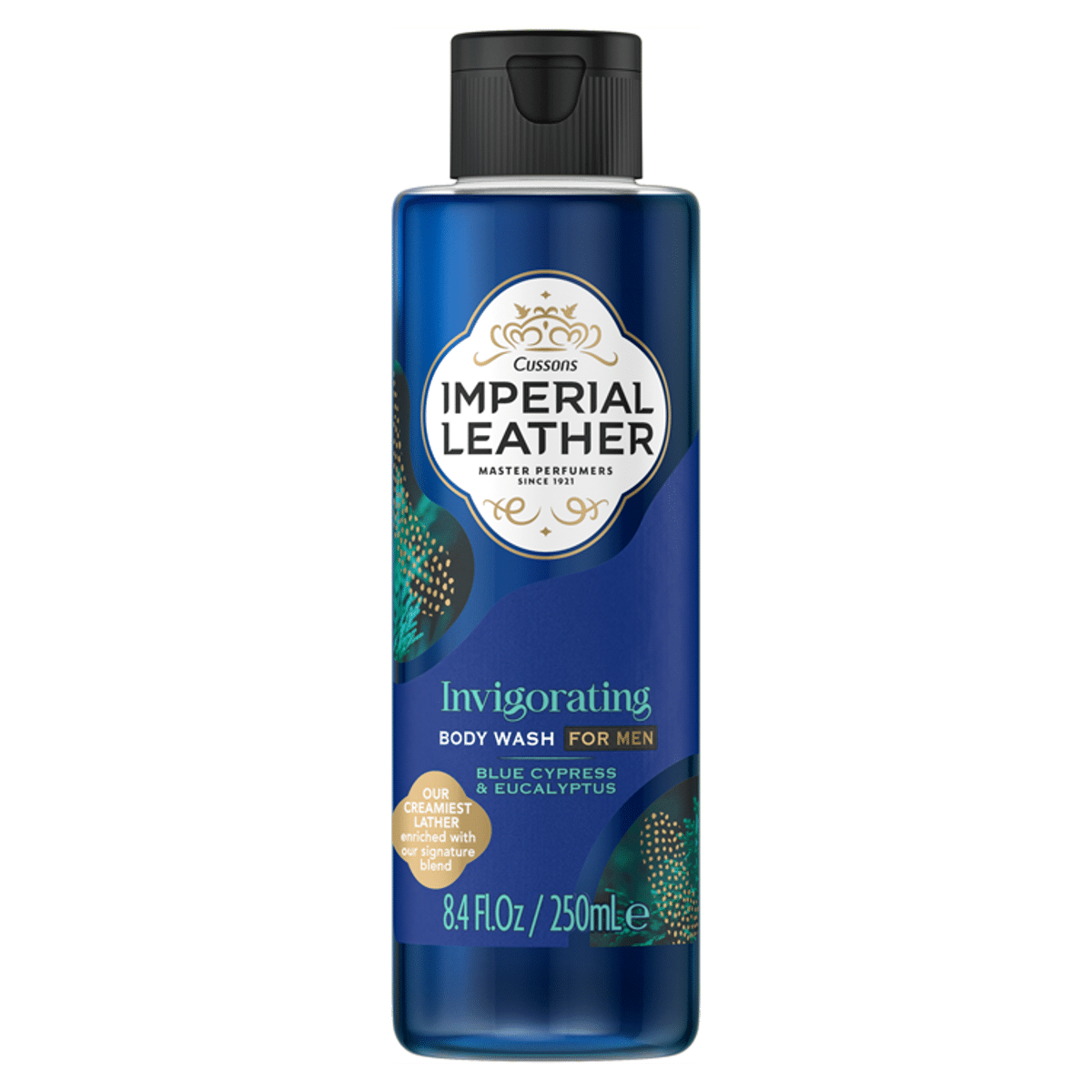 IMPERIAL LEATHER Invigorating Body Wash for Men Blue Cypress & Eucalyptus 250ml