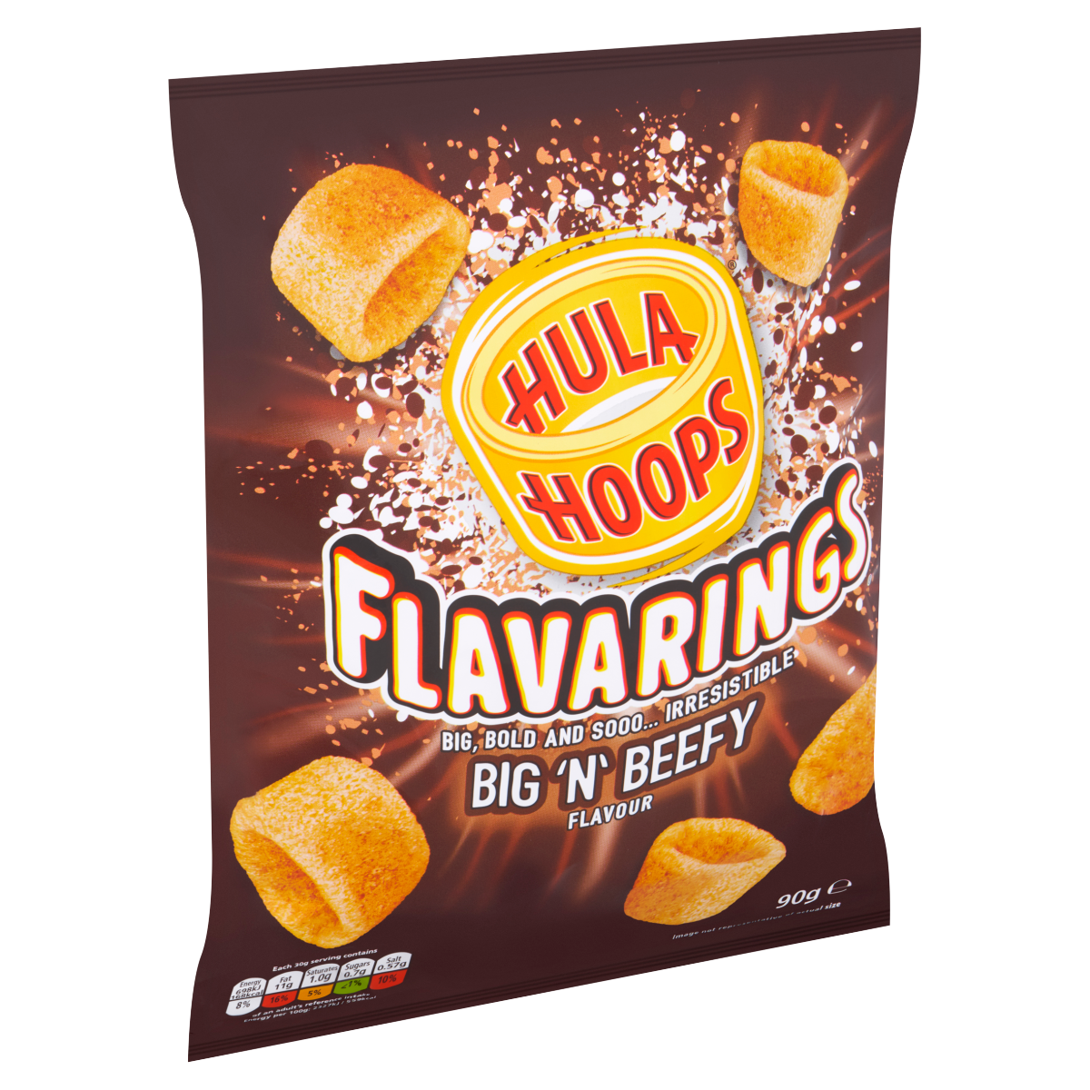 Hula Hoops Flavarings Big ‘N’ Beefy Flavour 90g
