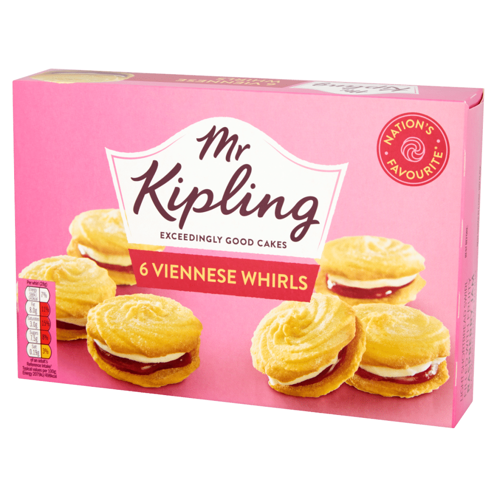 Mr Kipling 6 Viennese Whirls