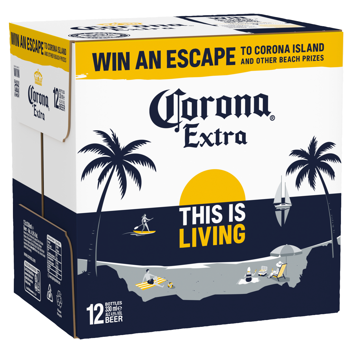 Corona Extra Beer 12 x 330ml