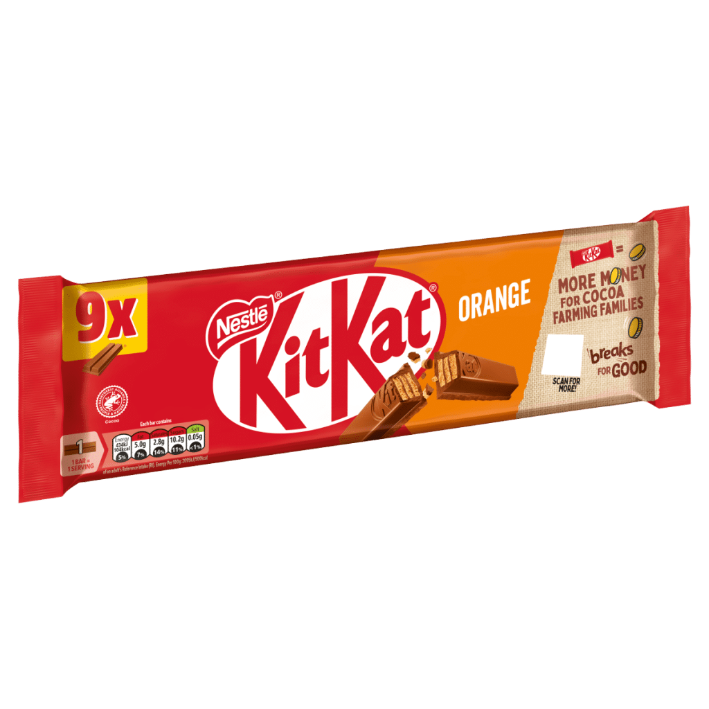KitKat 2 Finger Orange 9 x 20.7g (186.3g)