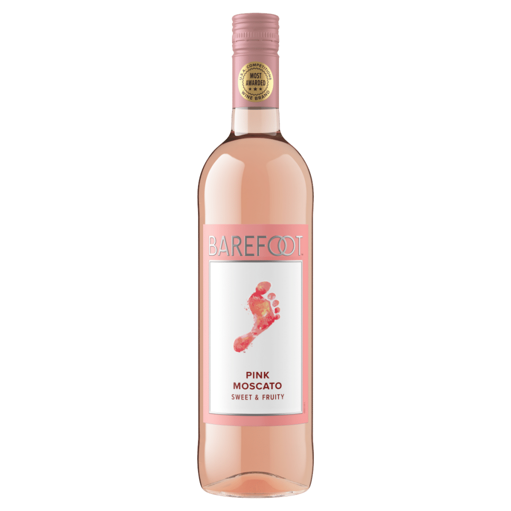 Barefoot Pink Moscato 750ml