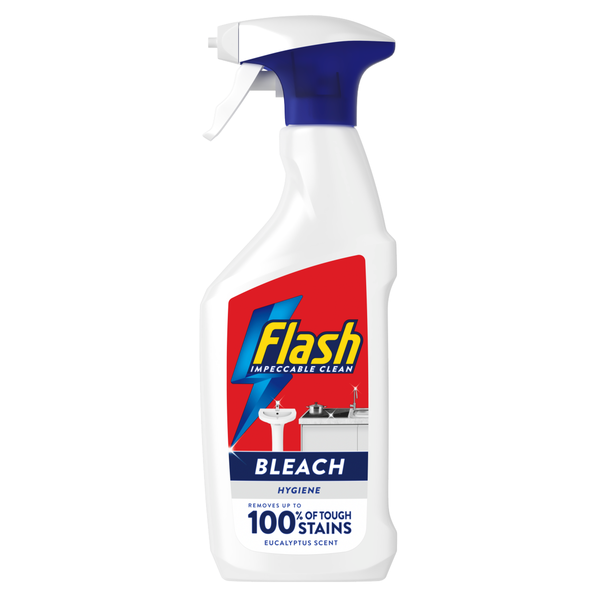 Flash Bleach Cleaning Spray For Hard Surfaces 500ML