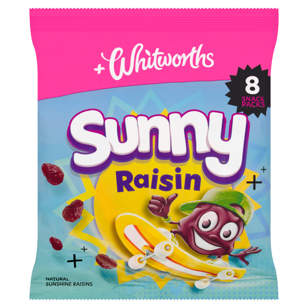 Whitworths Sunny Raisin 8 x 14g