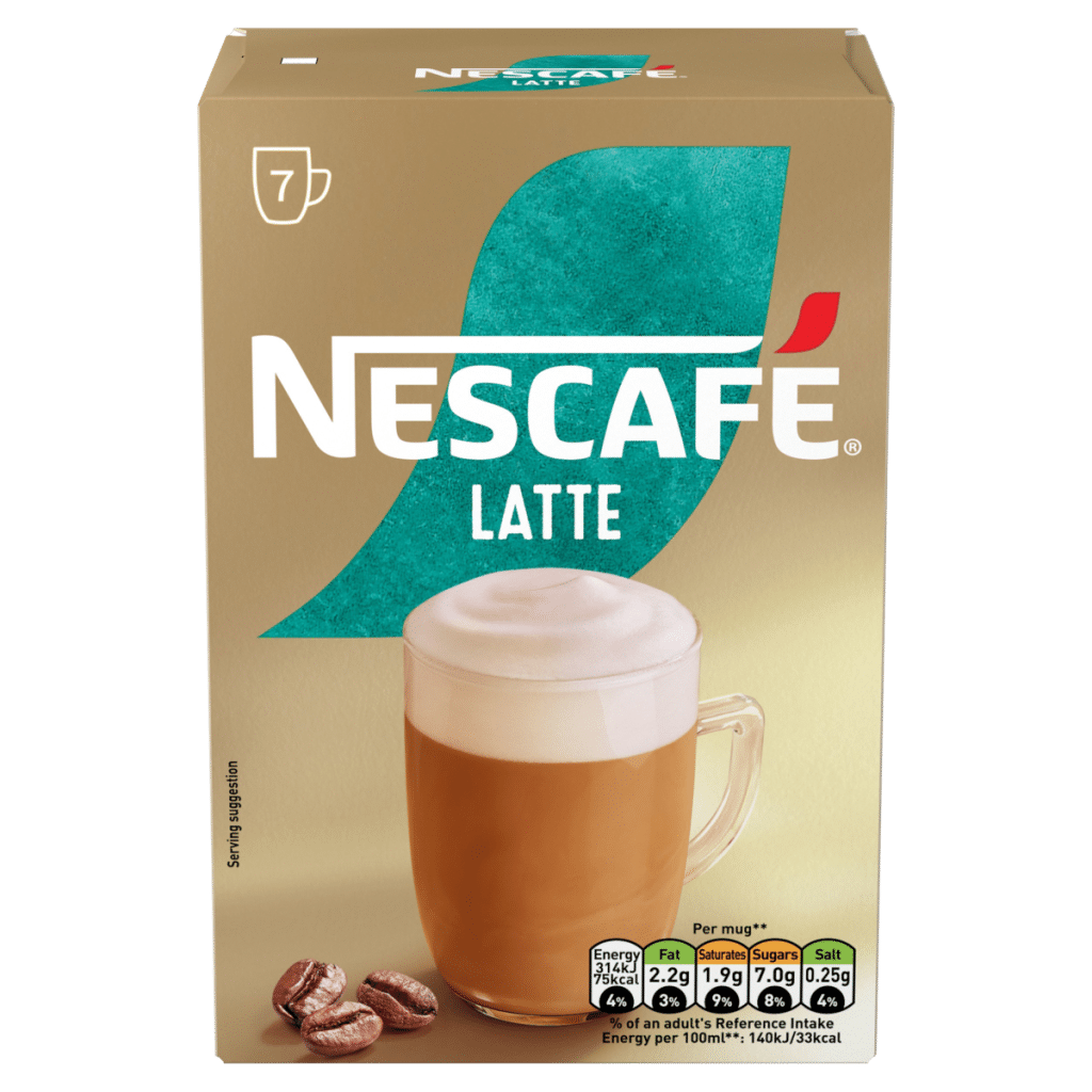 Nescafé Latte 7 x 18g (126g)