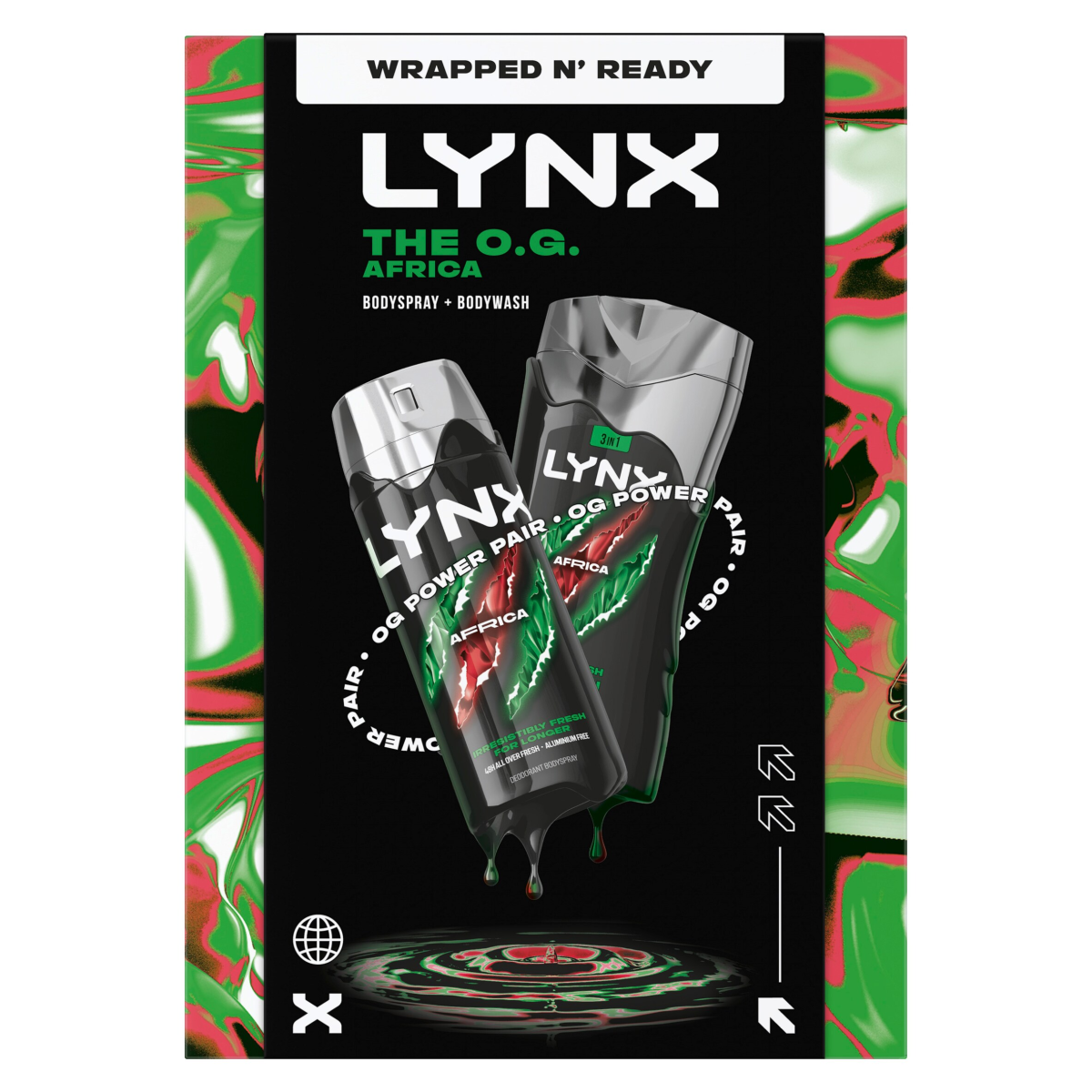 Lynx Lynx Gift Set Africa The O.G. Duo 2 piece