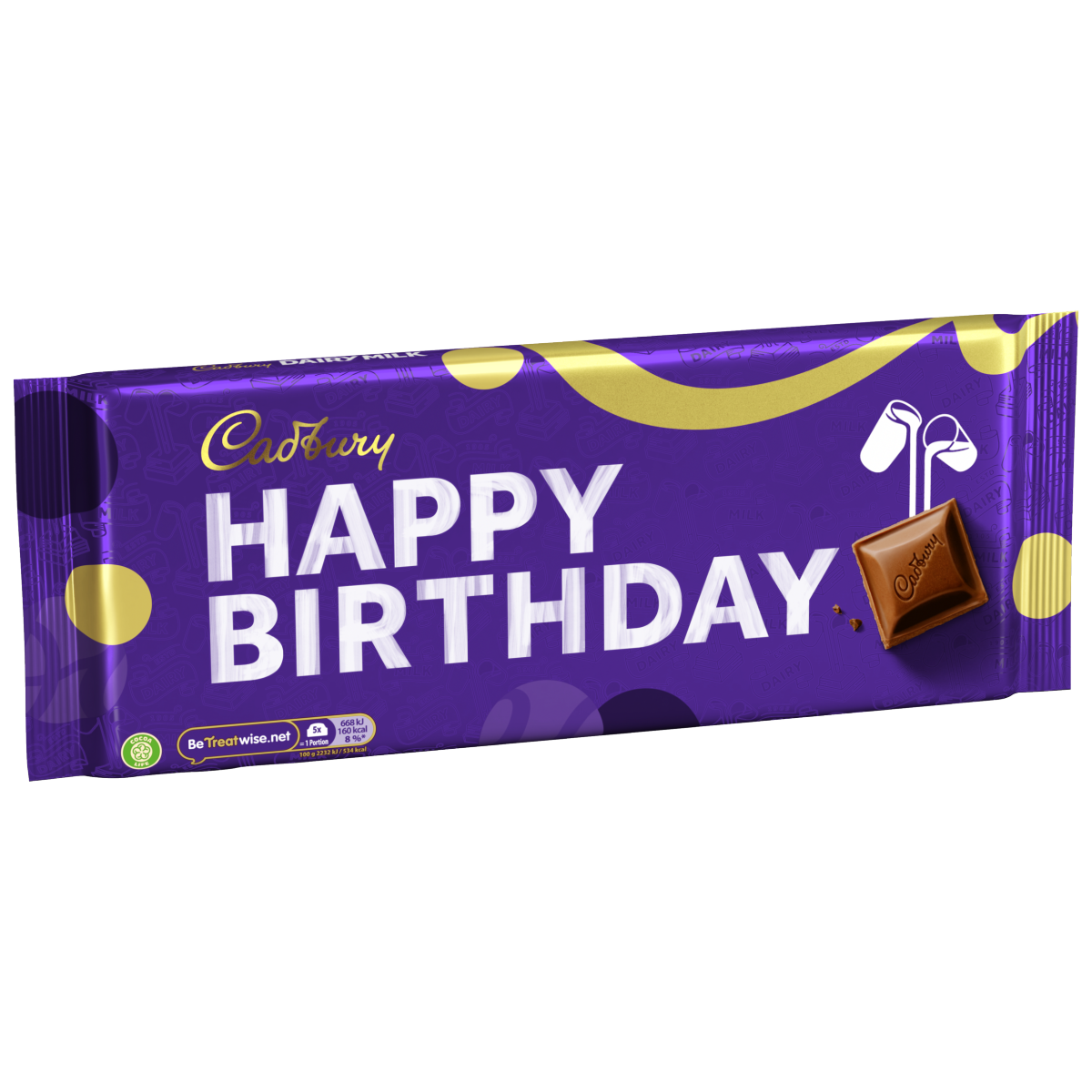 Cadbury Cadbury Dairy Milk Happy Birthday Gifting Bar Large 360 g