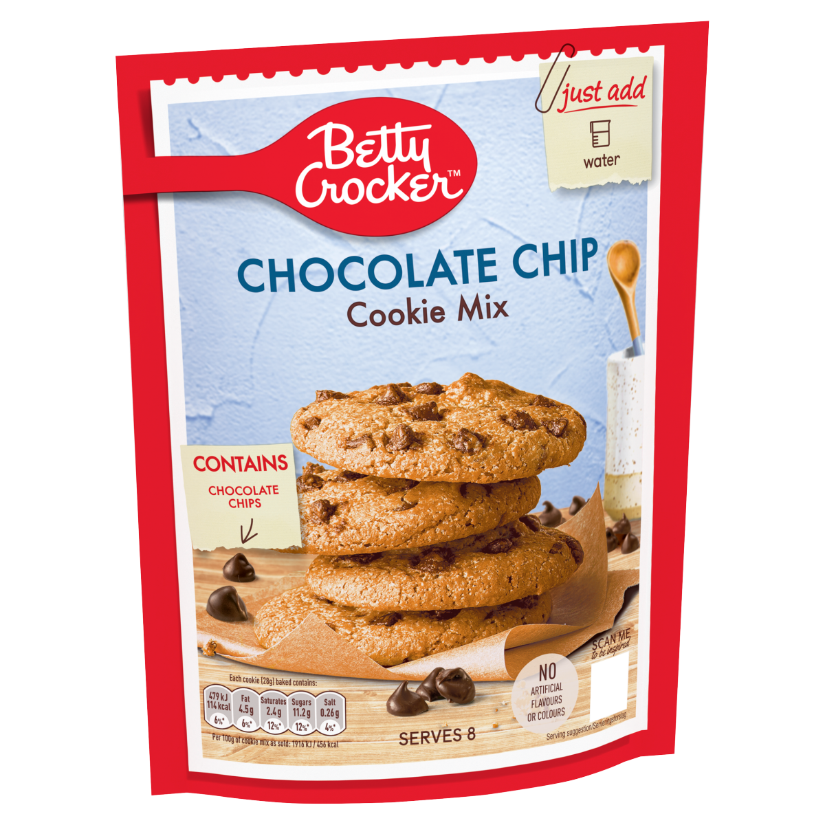 Betty Crocker Chocolate Chip Cookie Mix 200g