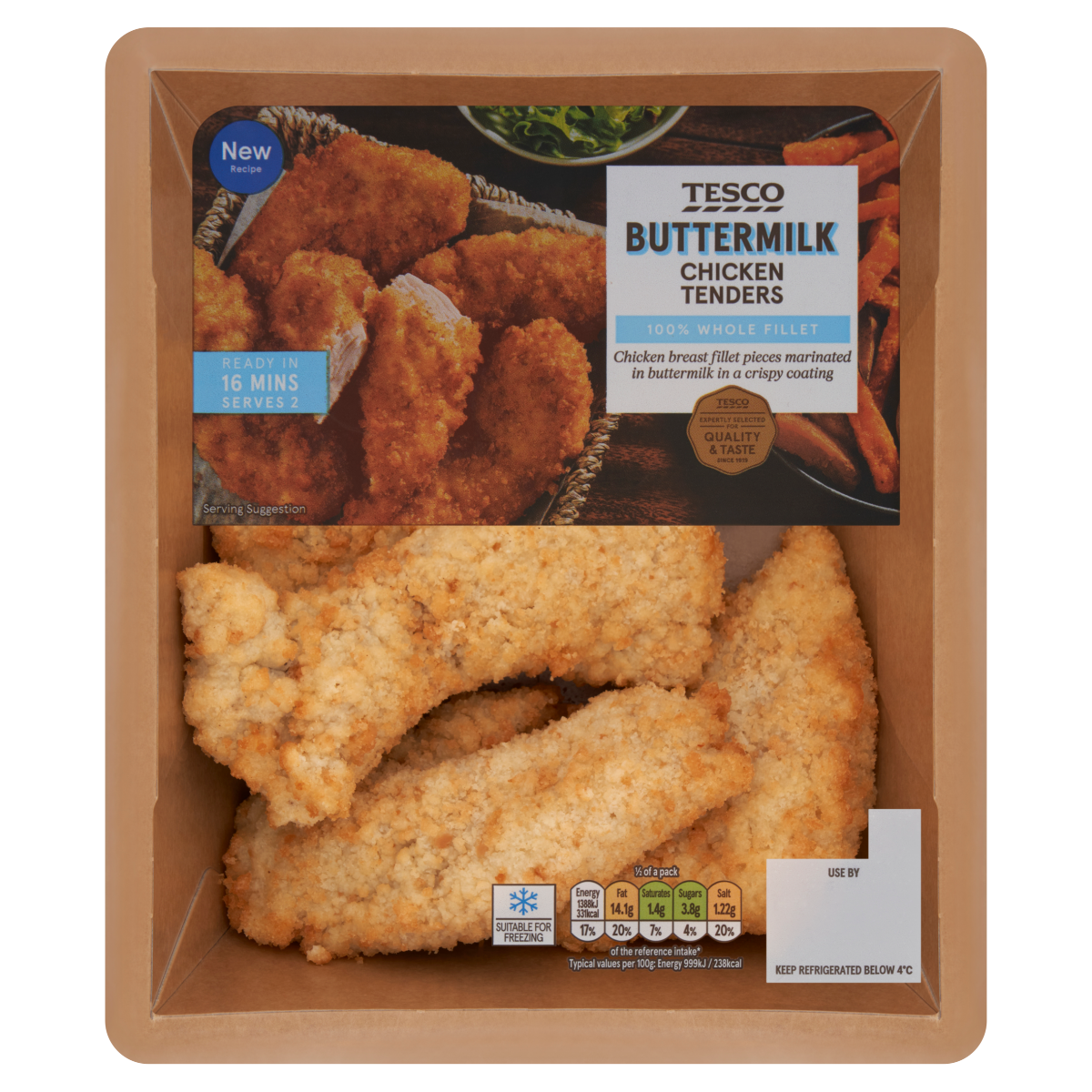 Tesco Buttermilk Chicken Tenders 305g
