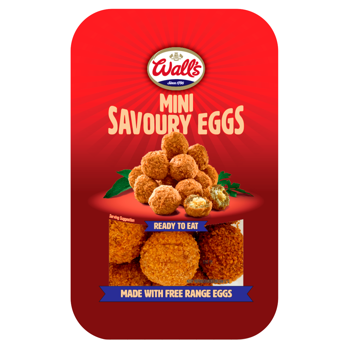 Wall’s Mini Savoury Eggs 216g