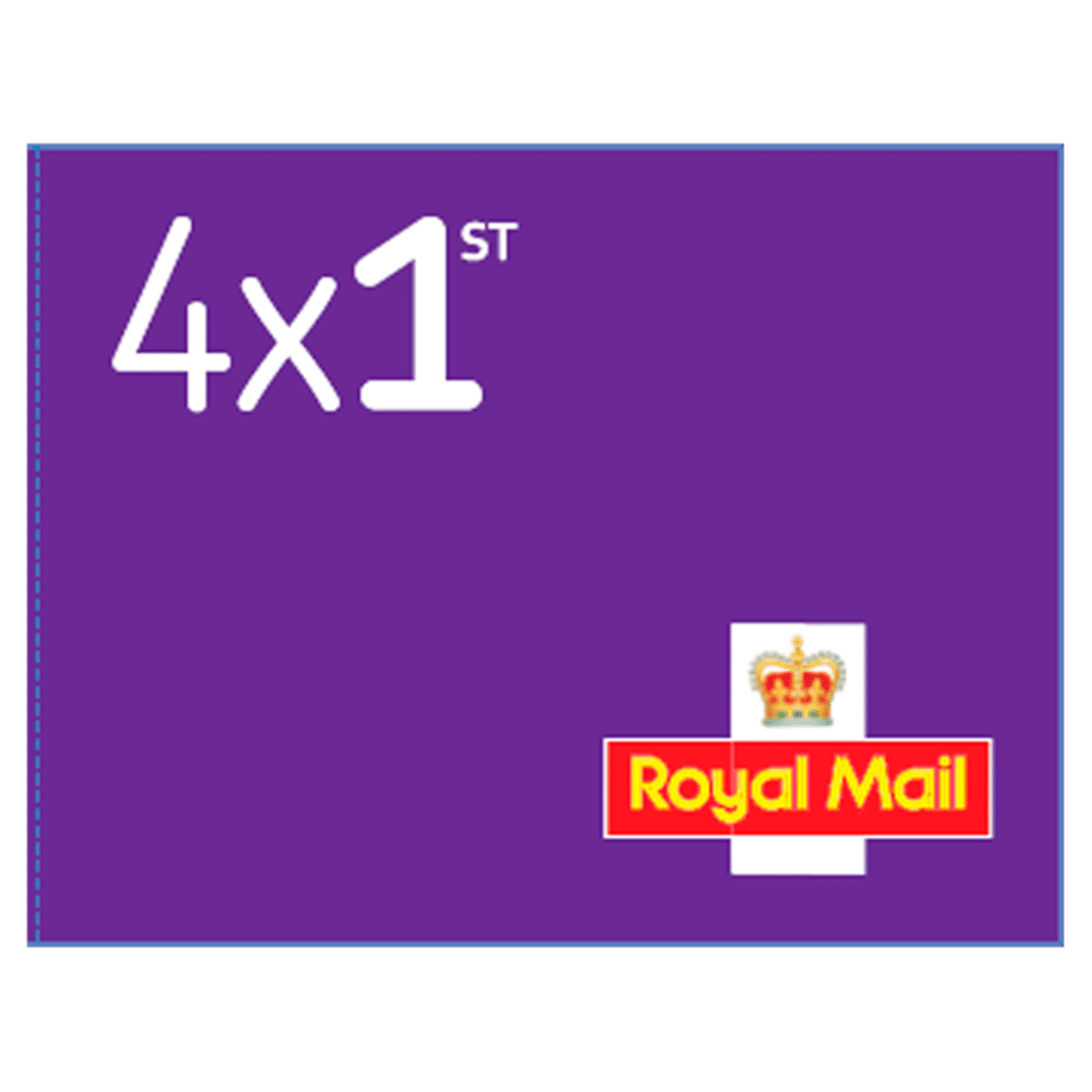 4 x 1st Class Book of Stamps