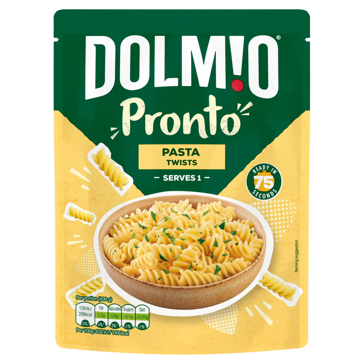 Dolmio Pronto Pasta Twists 200g