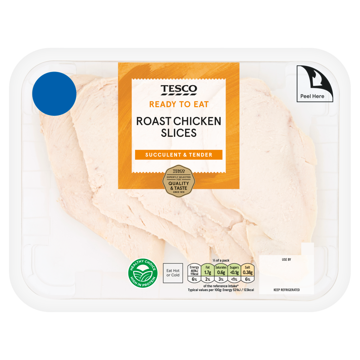 Tesco Roast Chicken Slices 180g