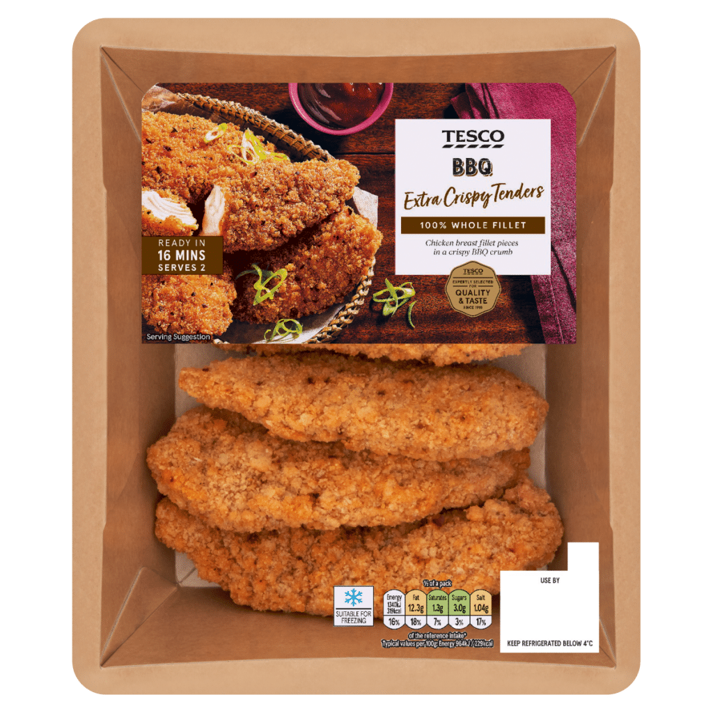 Tesco BBQ Extra Crispy Tenders 305g