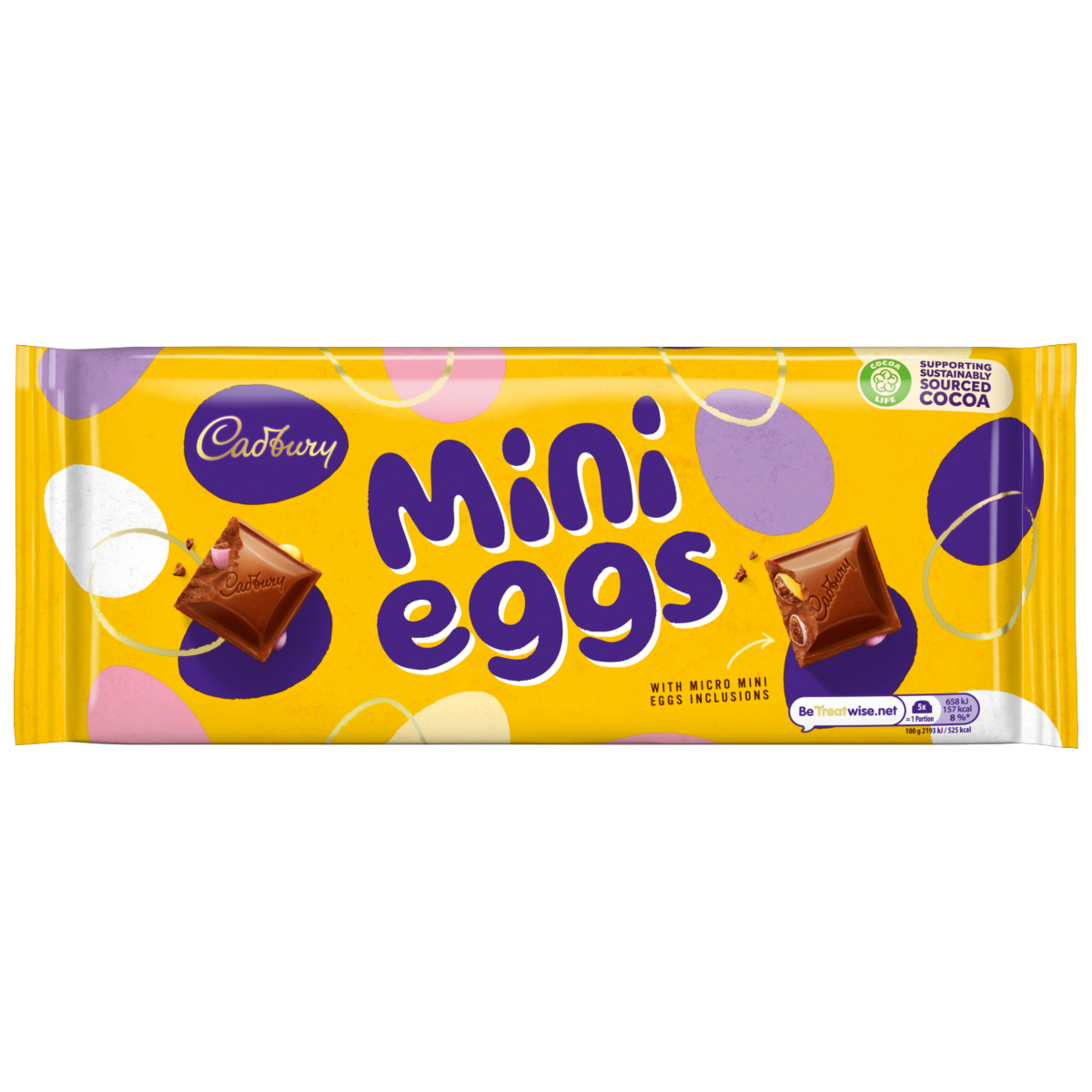 Cadbury Mini Eggs Large Chocolate Bar 360g