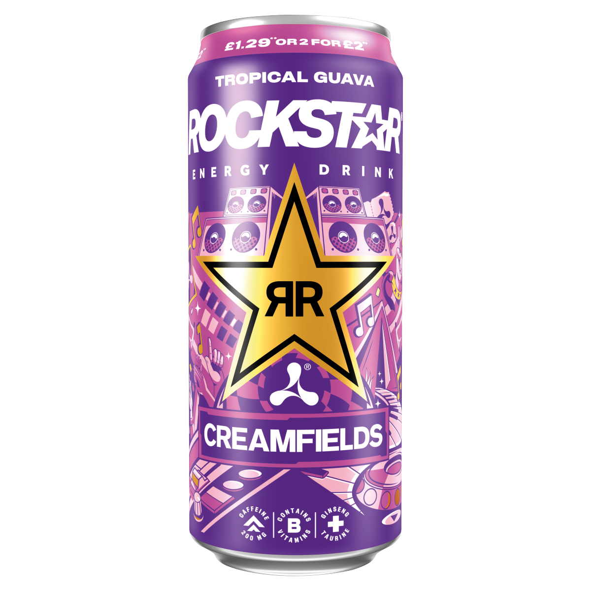 Rockstar Tropical Guava Energy Drink 500ml