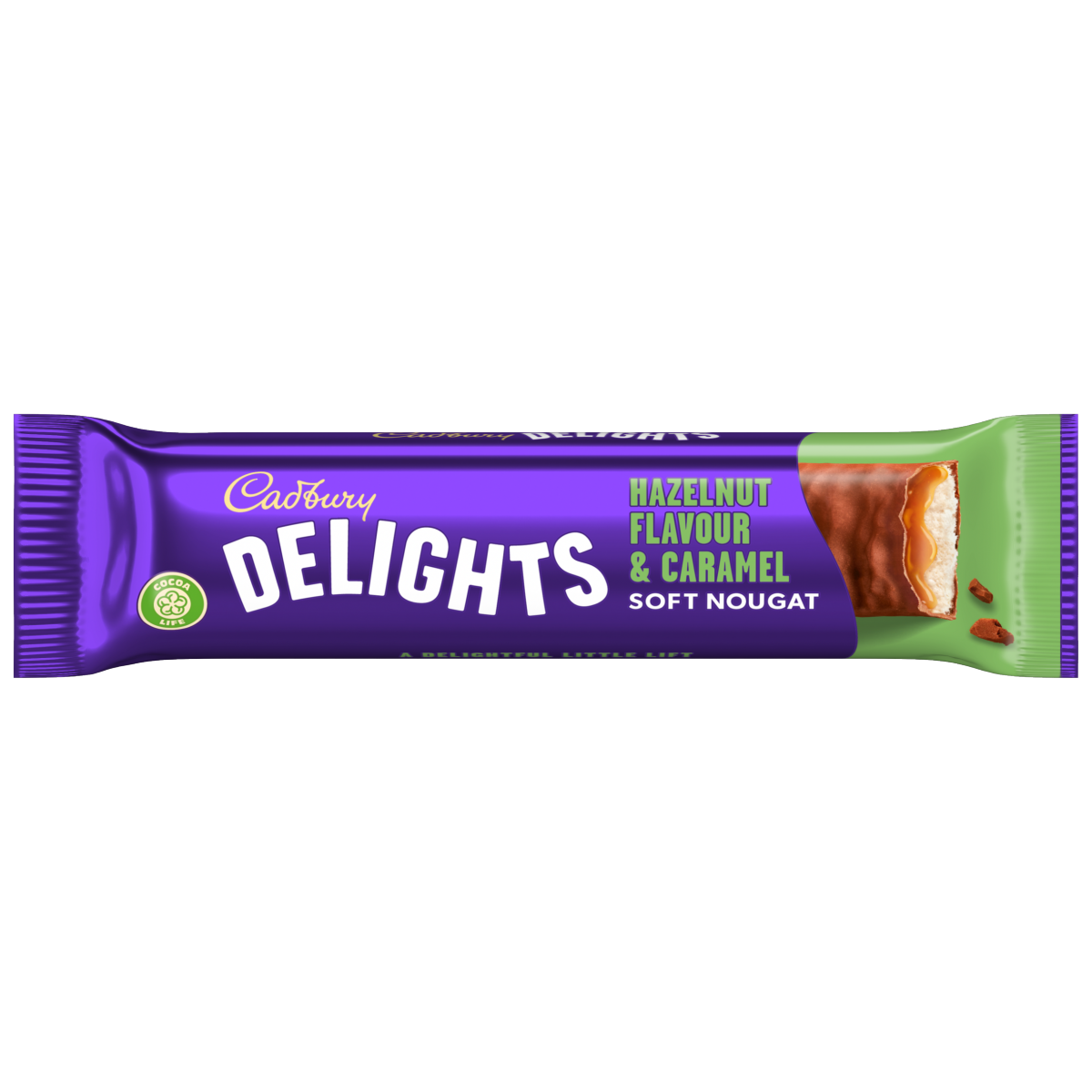Cadbury Delights Chocolate Hazelnut Flavour & Caramel 5 Pack Multipack 110g (5 x 22g)