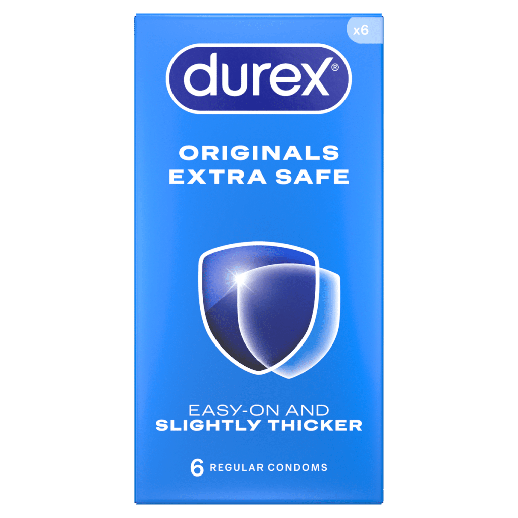 Durex 6 Regular Fit Originals Extra Safe Condoms
