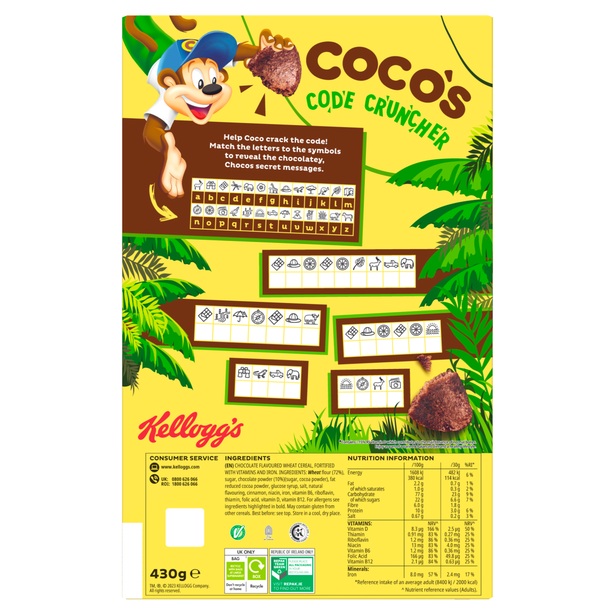 Coco Pops Chocos 430g