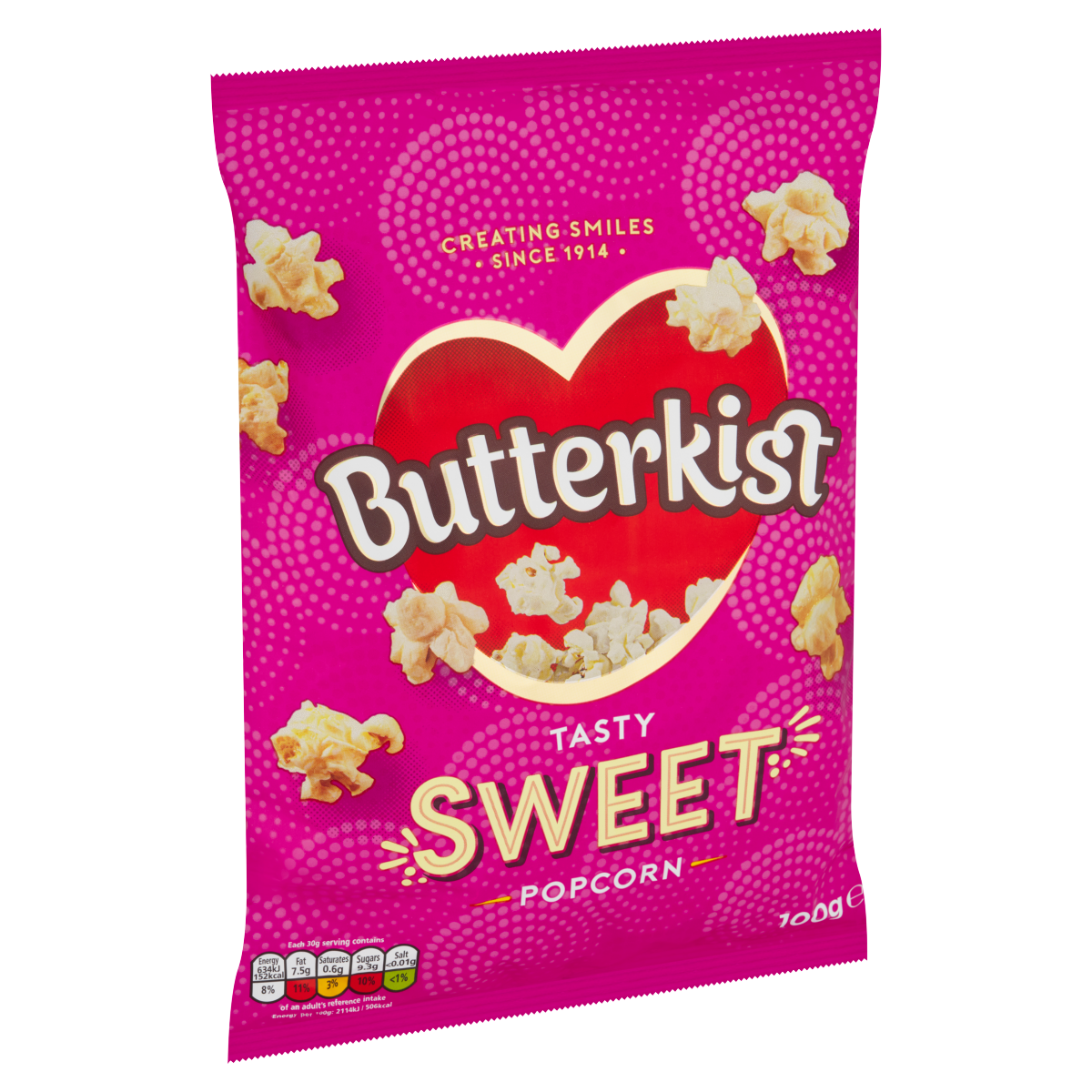 Butterkist Tasty Sweet Popcorn 100g