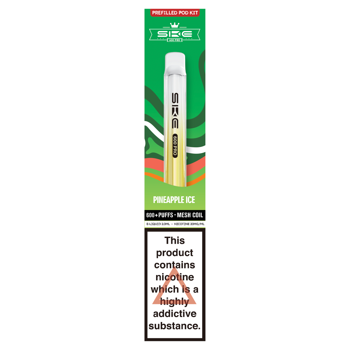 SKE 600 Pro Pineapple Ice Prefilled Pod Kit