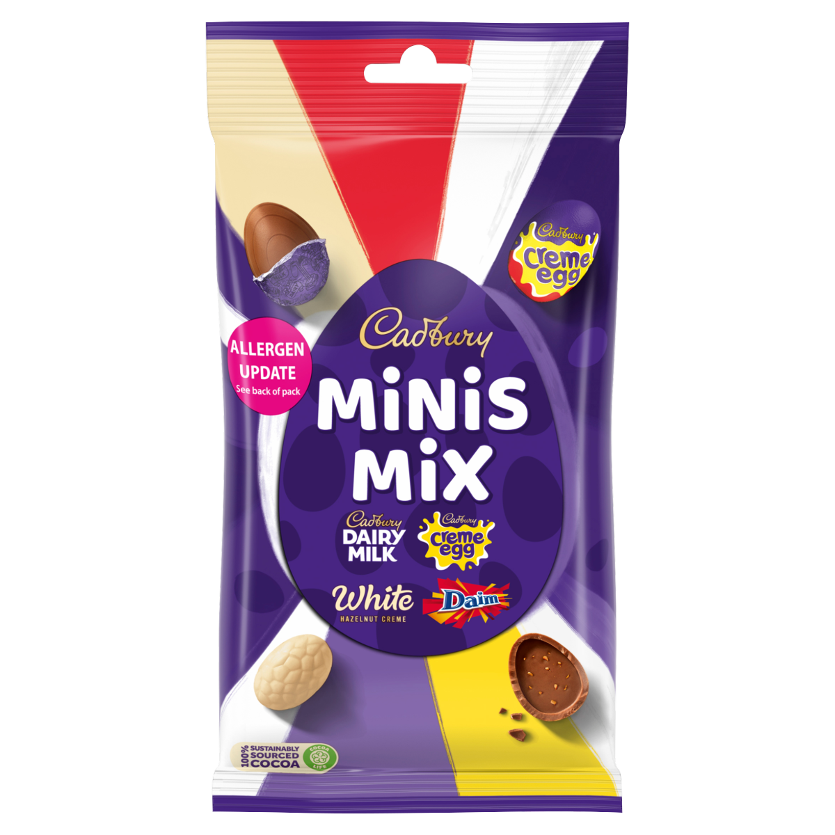 Cadbury Mixed Easter Chocolate Chocolate Eggs Mini 238g